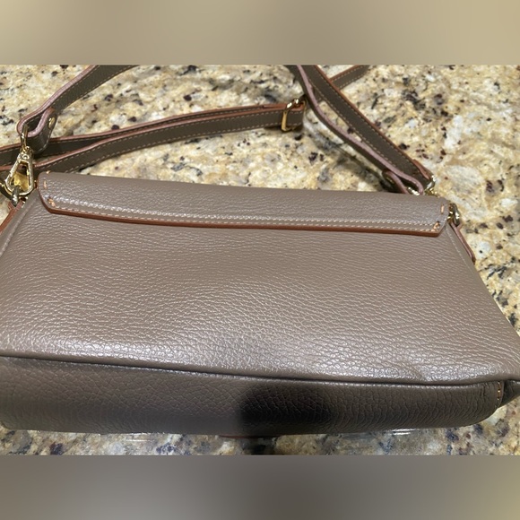 Made In Italy East West Beige Soft Leather Crossbody Bag- Purchased In Italy - Picture 16 of 16